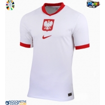 Moški Nogometni dresi Poljska Domači EP 2024 Kratek Rokav